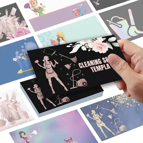 Vista 19 de Tarjetas de presentación personalizadas con plantillas, tarjetas de presentación personalizadas con tu logo, de 3.5 x 2 pulgadas, papel mate