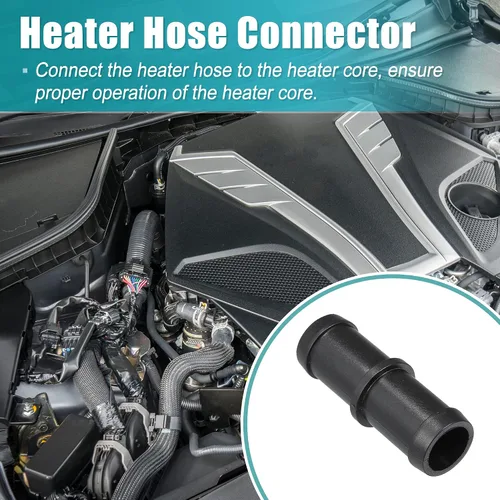 Vista 3 de X AUTOHAUX Conector de manguera de calentador para Nissan 370Z para Infiniti G35 G37 QX50 Q60 Q70 M35 M37 para Infiniti EX35 EX37 Conjunto