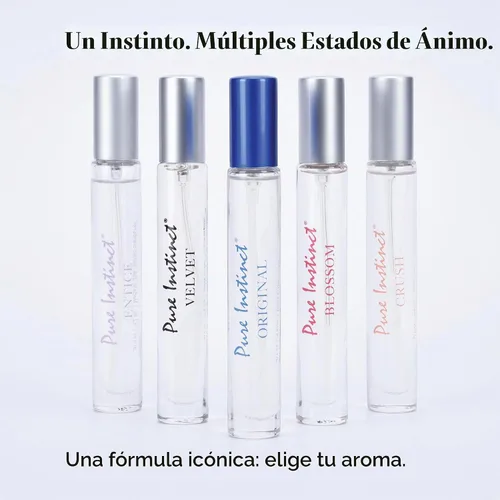 Vista 7 de Pure Instinct BLOSSOM - Perfume de aceite esencial con infusión de feromonas original, para sus mujeres, listo para la TSA