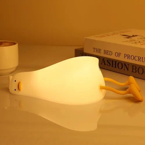 Vista 10 de Axolotl - Luz nocturna para niños – Regulador de intensidad de 3 niveles y temporizador de apagado automático, lámpara de silicona segura