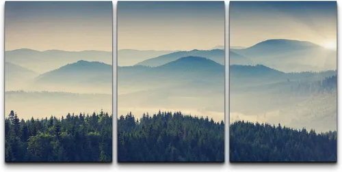 Vista 38 de wall26 Lienzo enmarcado para pared, juego de arte debajo de los tallos de bambú verde, naturaleza, desierto, fotografía, realismo, contemporáneo
