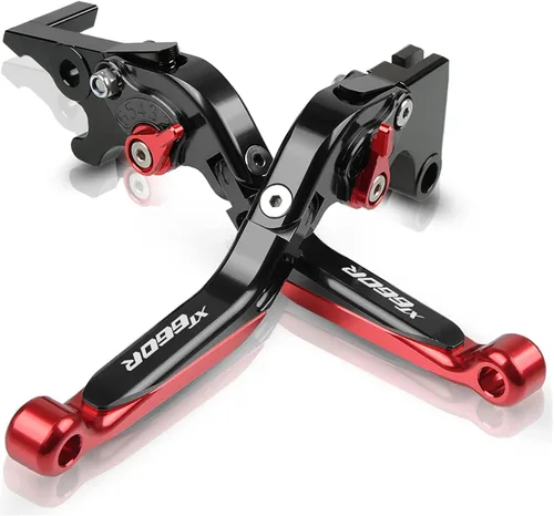 Vista 17 de Para Yamaha XT660R XT660 R 2014 2015 2016 2004-2017 Accesorios de motocicleta motocicleta ajustable extensible freno embrague palancas