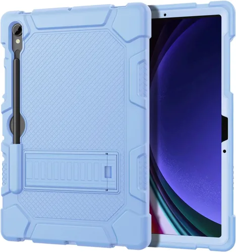Vista 14 de Funda para Samsung Galaxy Tab S10 Lite/ S10 FE/ S9 FE 5G 10.9 Pulgadas/Galaxy Tab S9 11 Pulgadas 2023, Funda Protectora a Prueba de Golpes con Negro