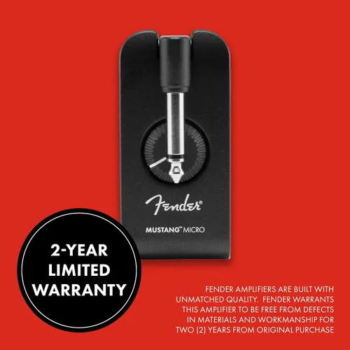 Vista 10 de Fender Mustang Micro Amplificador de Auriculares, con 2 años de garantía