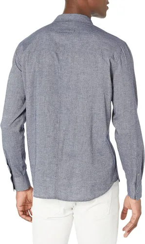Vista 2 de PAIGE Raymond - Camisa de mezclilla de manga larga para hombre