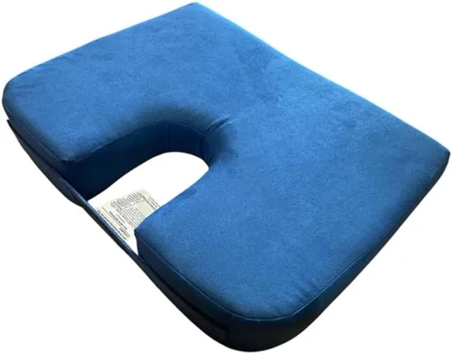 Vista 5 de Cojín extra firme extendido Tush Cush para asiento, 15 x 20 pulgadas, color negro