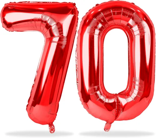 Vista 65 de Globos negros del número 10 para decoraciones de cumpleaños número 10, globos de helio de mylar de lámina de 40 pulgadas negros del número 1 & 0