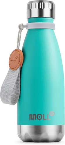 Vista 41 de Botella de Agua de 9 oz para Niños - Botella de Agua Pequeña de Acero Inoxidable para la Escuela con Aislamiento al Vacío de Metal a Prueba de Fugas