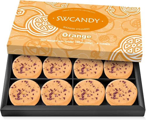 Vista 11 de SWCANDY Vaporizadores de ducha de coco y menta, paquete de 8, cuidado Blanco Coconut