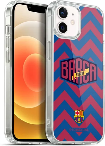 Vista 9 de Head Case Designs Funda de gel con licencia oficial del FC Barcelona con logotipo y patrón de Forca Barca [protección de grado militar] compatible