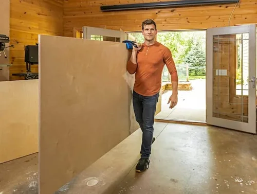 Vista 5 de Kreg Portapaneles - Fácil de transportar tableros de madera contrachapada y paneles grandes - Agarre ergonómico - Herramientas y accesorios