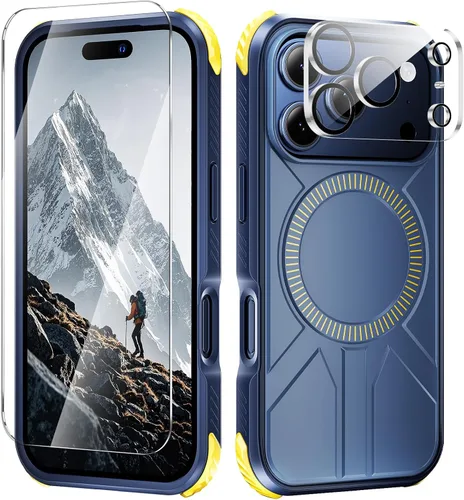 Vista 56 de Tigowos Funda magnética para iPhone 15, resistente a las caídas, sensación de piel mate, a prueba de golpes, ajuste delgado para iPhone 15, negro
