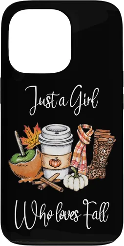 Vista 10 de iPhone 12 Pro Max Just A Girl Who Loves Fall Pumpkin Spice Boot Estuche de regalo de girasol