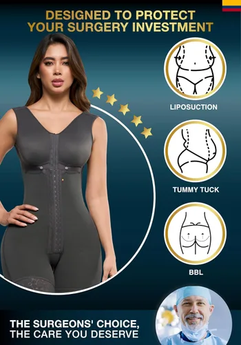 Vista 5 de Sonryse Fajas Colombianas Prendas de Compresión Postoperatorio Etapa 2 Faja Lipo BBL
