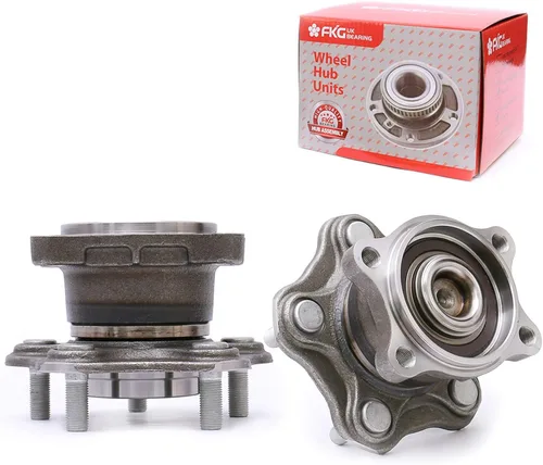 Vista 8 de FKG 512201 Conjunto de cubo de rueda trasera para Nissan Altima 2002-2006, Maxima 2004-2008, 2004-2009 Quest