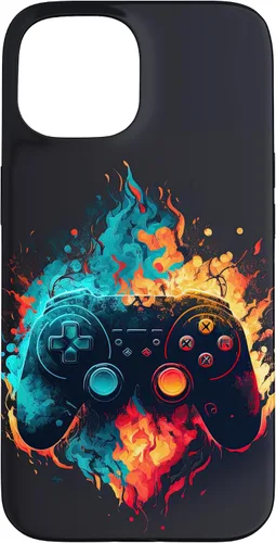 Vista 6 de Controlador de videojuegos para iPhone 16 Gamer para un divertido estuche para adolescentes y niñas