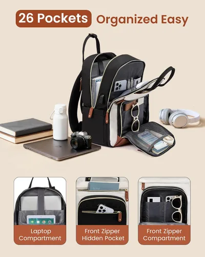 Vista 3 de LOVEVOOK Mochila para laptop