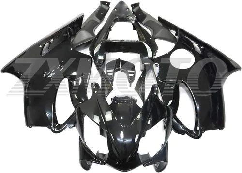 Vista 5 de Kit de carenados de plástico ABS negro mate para Honda CBR600 F4 1999-2000
