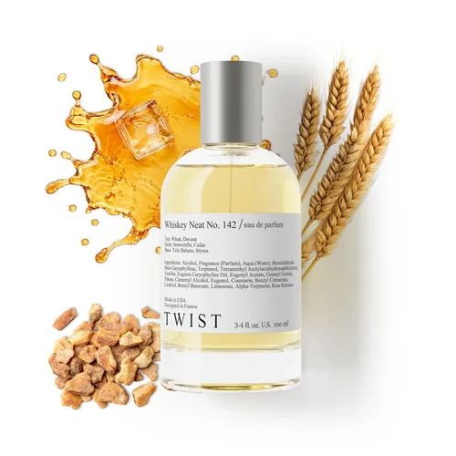 Vista 143 de Twist - Addicted No. 3 - Eau De Parfum inspirado en Y. Black Opium, Perfume de larga duración para mujer, Ámbar y Vainilla, Vegano, Ingredientes