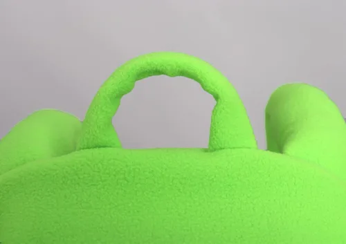 Vista 7 de DAZCOS Mochila mediana verde unisex para disfraz de cosplay, bolsa de accesorios para adultos para uso diario (verde)
