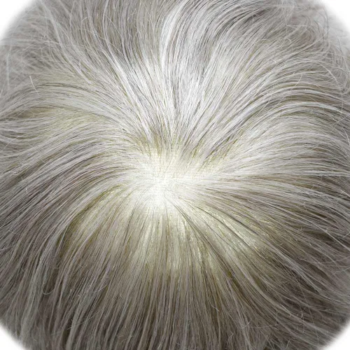 Vista 72 de Mens Toupee Natural Hairline Swiss Lace Toupee Remy Human Hair Piece For Men Bleached Knots Mens Hair Replacement System Toupee 6X8#1 Jet Black 100%