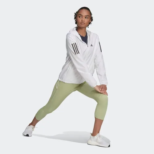 Vista 5 de adidas Cortavientos con capucha para mujer