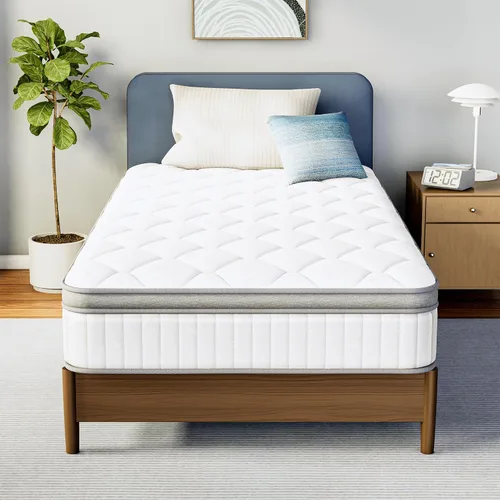 Vista 16 de Neo Sleep Twin - Alivio de presión de colchón de espuma viscoelástica