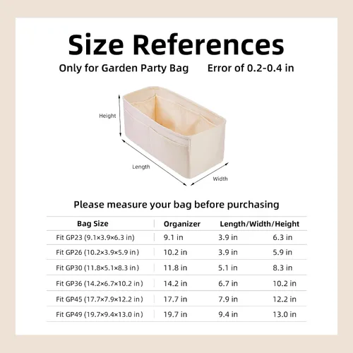 Vista 7 de DGAZ Organizador de bolso sedoso, organizador de bolsos de lujo y bolso de mano, organizador de bolsas Simplicity para fiestas de jardín 3036 bolsas