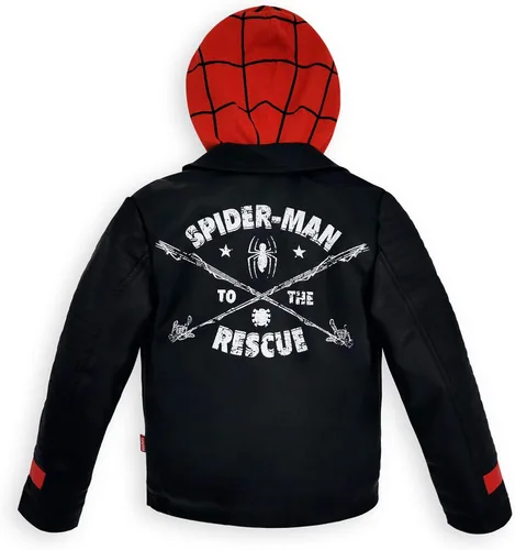 Vista 2 de Marvel Spider-Man Rescue - Chaqueta con capucha para niños, Multicolor, 2