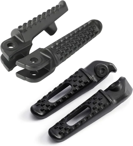 Vista 10 de TCT-MOTORPARTS Reposapiés de pasajero negro para conductor, soporte para reposapiés para CBR1000RR 2004-2016 CBR600RR 2003-2025