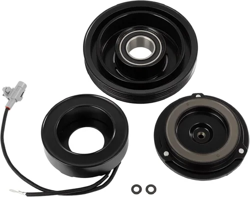 Vista 10 de cciyu Embrague del compresor del aire acondicionado para Ford Focus 2.0L 2000-2002 Asamblea de compresores de reparación de automóviles 57162 58162