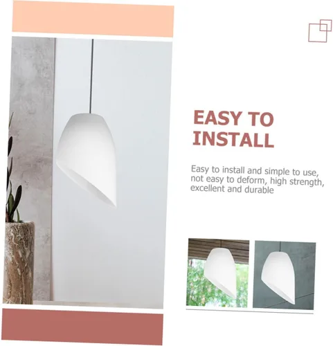 Vista 3 de Uonlytech 2 unids decoración del hogar retro decoración pantallas de lámpara cubierta de luz interior Pantalla para lámpara de pared lámpara lámpara