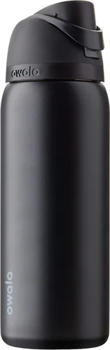 Vista 5 de Owala Botellas de agua aisladas de acero inoxidable de 32 onzas con popote, juego de 2