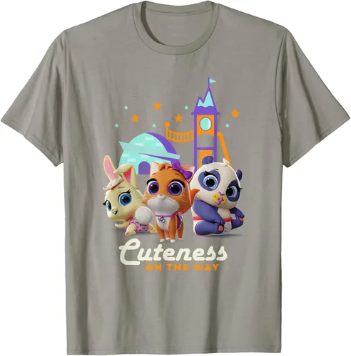 Vista 29 de Disney Camiseta Junior T.O.T.S. Cuteness On the Way Negro