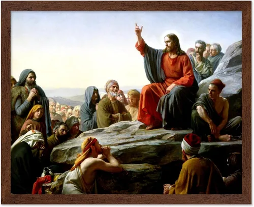 Vista 118 de Poster Master Póster de retrato vintage, impresión cristiana retro, regalo para religiosos, amigos, cara de Jesucristo, sudario de Turín, Biblia