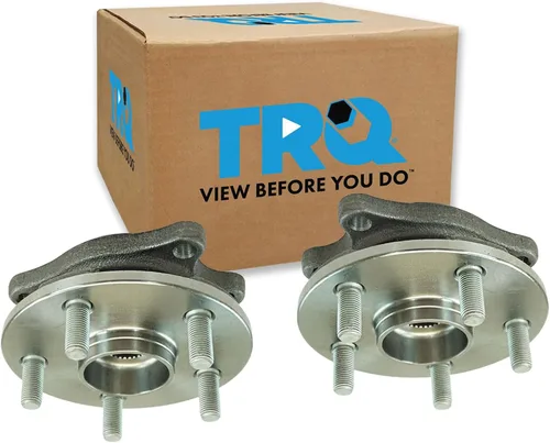 Vista 194 de Conjunto de rodamiento de rueda delantera de 2 piezas y buje TRQ Compatible con Pontiac Solstice 2006-2009 Saturn Sky 2007-2010