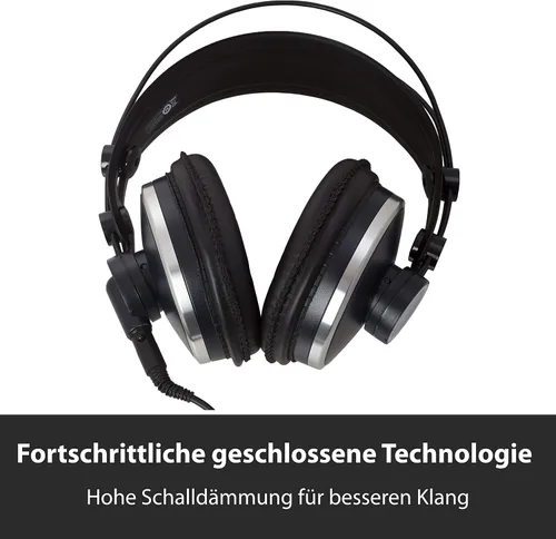 Vista 6 de AKG Pro Audio K271 MKII - Auriculares de estudio profesionales con espalda cerrada