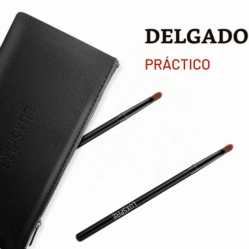 Vista 7 de Luxspire Cepillo de labios, cepillo corrector, 2 piezas, negro