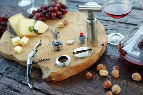 Vista 3 de Zwilling J.A. Henckels - Juego de herramientas de vino de acero inoxidable (4 piezas)