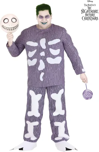 Vista 5 de Plus Size Disney Nightmare Before Christmas Barrel Costume