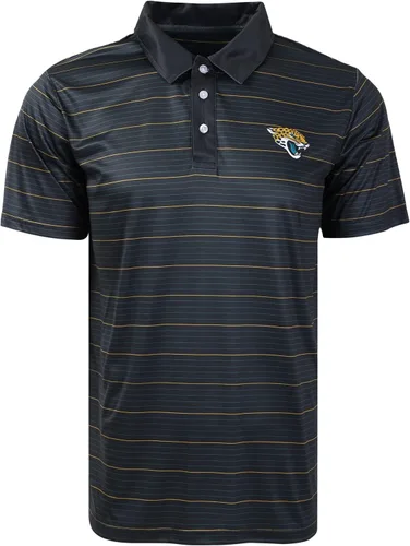 Vista 14 de FOCO Mens NFL Team Logo Striped Polyester Polo Short Sleeve Shirt