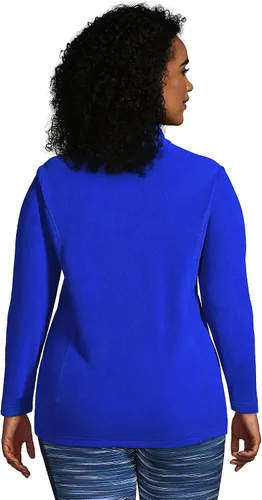 Vista 2 de Lands End Chaqueta de forro polar con cremallera completa para mujer