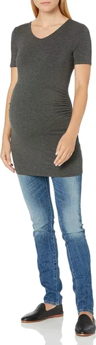 Vista 5 de Tienda Essentials Camiseta de maternidad de manga corta con cuello en V para mujer paquete de 2