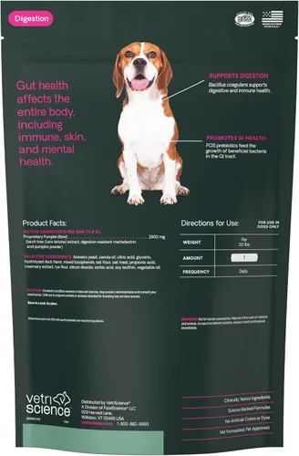 Vista 7 de VetriScience Scoot Control Masticables para perros, pato, 40