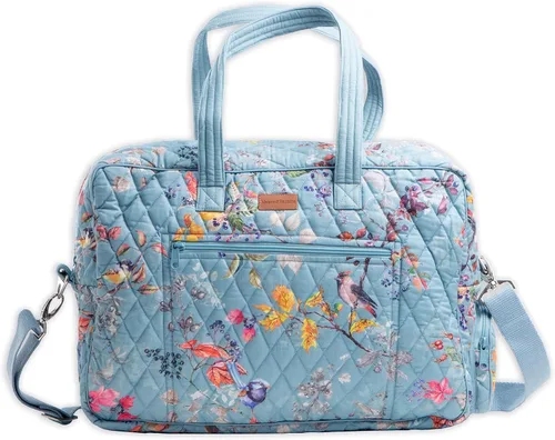 Vista 32 de Maison d' Hermine Bolsas de fin de semana para mujer, de algodón, acolchadas, para equipaje nocturno, bolsa de fin de semana para hombres, regalos