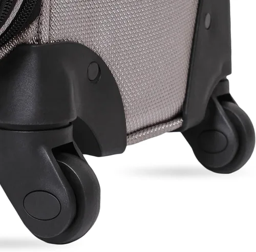 Vista 111 de SwissGear - Equipaje suave expandible Sion con ruedas, Negro