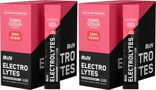 Vista 15 de BARE PERFORMANCE NUTRITION, BPN Electrolytes Go Pack, paquetes de mezcla de bebida de hidratación, lima limón, 30 porciones