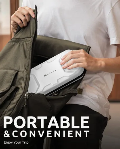 Vista 6 de Mumba Funda de transporte para Nintendo Switch (compatible con OLED), versión Plus bolsa protectora portátil de viaje para hoja, funda de batalla