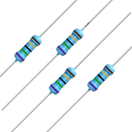 Vista 138 de California JOS - 100 resistencias de 0.24 ohm 1/2 W (0.5 vatios) ±1% tolerancia de película metálica, resistencia fija múltiple de valores