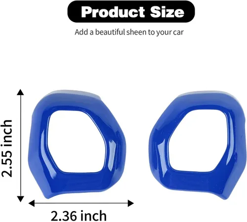 Vista 7 de Cubierta de perilla de palanca de cambios de consola central para Ford Bronco, decoración compatible con accesorios interiores de Ford Bronco 2021
